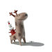 Christmas Cowboy Statuette by Massimo Giacon