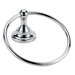 Tiara Towel Ring in Chrome