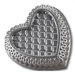 Platinum Quilted Heart Bundt Pan