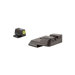S and W HD Night Sight Set with Yellow Front Outline