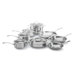 3-Ply Stainless Steel 13-Piece Cookware Set