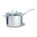 Tri-Ply Stainless Steel 4.5-qt. Saucepan with Lid