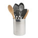 7 Piece Mixed Utensil Set with Crock