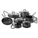 Simply Hard-Anodized Aluminum 14-Piece Cookware Set