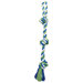 Dogit Striped Cotton 3-Knot Tug Dog Toy