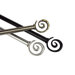 Modern Spiral Curtain Rod
