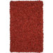 Pelle Leather Red Rug