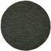 Matador Black Leather Chindi Rug