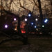 Solar Ball Panel Curtain Light with Color Changing LED (Set of 10)