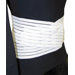 Low Contour Lumbar Sacral Support in White