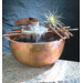 Copper Gentle Flow Tabletop Fountain in Flame Finish