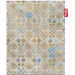 Non-Flying Blue Doodle Rug
