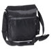 Vertical Laptop Bag in Black