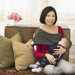 Baby Bond Flex Large / X-Large Nursing Cover with Removable Burpcloth in Charcoal