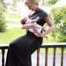 Baby Bond Couture Nursing Cover in Barcelona Charcoal