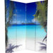 6' Tall Double Sided Ocean Room Divider