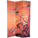 6Feet Tall Double Sided Chinese Landscapes Canvas Room Divider