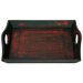 Calligraphy Tray Black and Red Matte Lacquer
