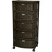 37" Chest of Drawers in Black