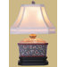 15" Porcelain Tea Candy Box Lamp