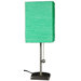 17 Inch Yoko Lamp in Aqua Green Shade