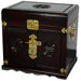 Jewelry Cabinet in Dark Rosewood Lacquer