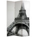 Double Sided Eiffel Tower Canvas Room Divider