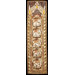 Burmese Five Elephant Long Tapestry Wall Art