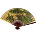30" x 48" Mountain Landscape Wall Fan in Gold Leaf