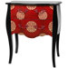 Shou 2 Drawer Cabinet in Black Lacquer