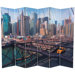 Double Sided New York Taxi 6 Panel Room Divider
