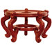 8.5" Fishbowl Stand in Reddish Honey Stain