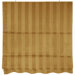 72" Striped Roman Retractable Blinds in Soft Gold