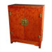 Chinese Burl Wood Cabinet
