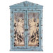 Distressed Framed Angels Mirror