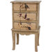 Rustic Peaceful Birds End Table