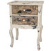 Rustic Pink Berries 2 Drawer Nightstand