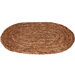 Maize Mahogany Oval Rug