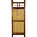 Japanese Bamboo 4' x 2' Kumo Fence