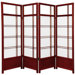 Low Kumo Classic Shoji Room Divider in Rosewood