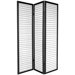 Rice Paper Shoji Room Divider in Black