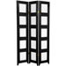 Double Sided Photo Display Room Divider in Black