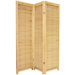 Wooden Shutter Room Divider in Natural