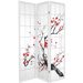 Flower Blossom Room Divider in White