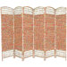 67" Recycled Magazine 6 Panel Room Divider