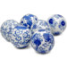 Decorative Porcelain Ball (Set of 6)
