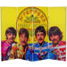 Tall Double Sided The Beatles Sgt. Pepper's Canvas Room Divider