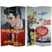 Tall Double Sided Elvis Presley Jailhouse Rock Canvas Room Divider
