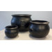 Cauldron Round Planters (Set of 3)