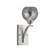 North Bay One Light Bath Vanity Sconce in Satin Nickel